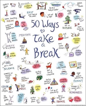 50 ways take a break